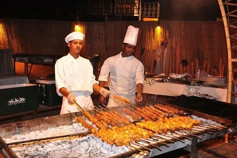 BBQ chef Dubai outdoor catering